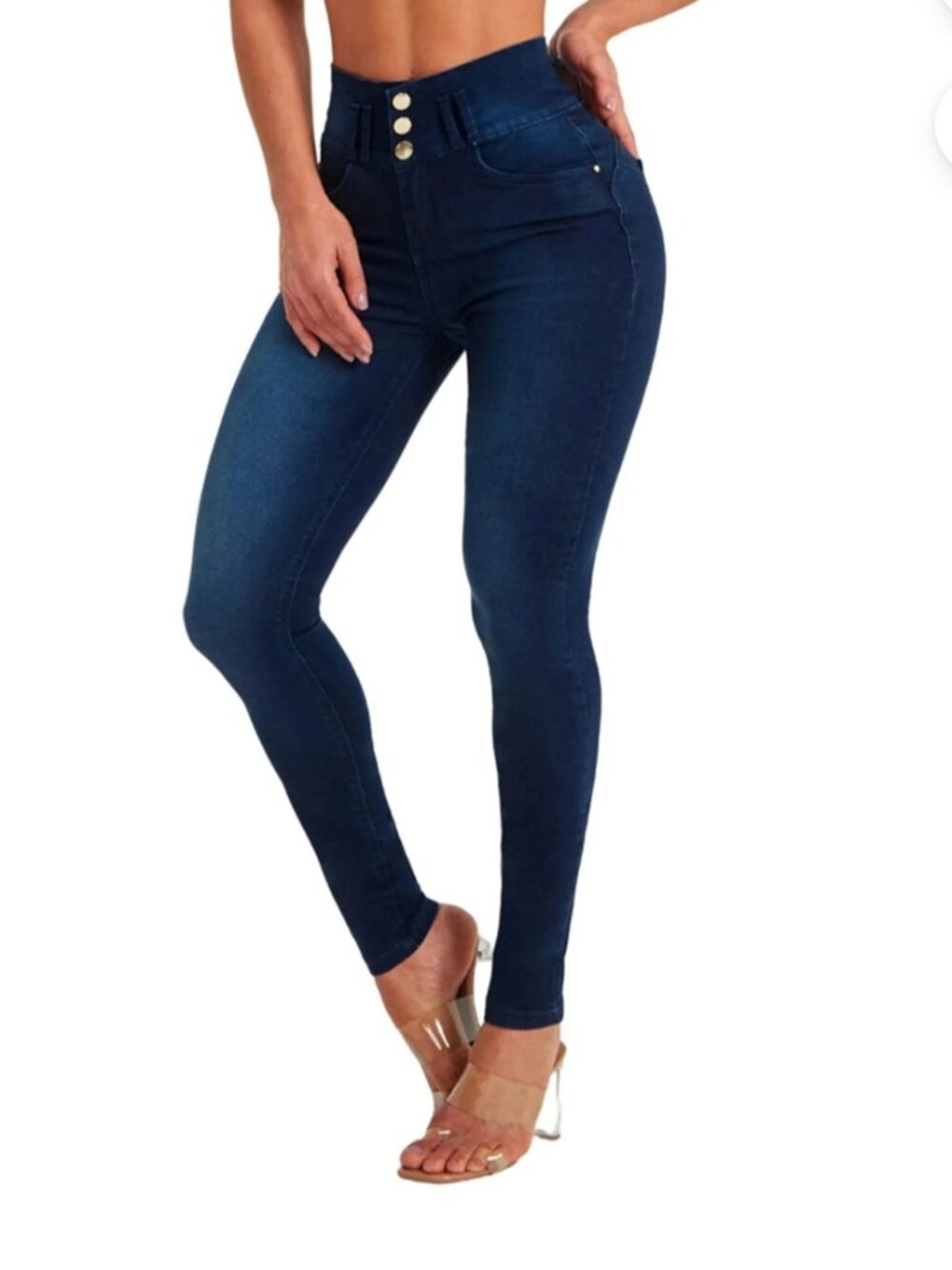 Moda skinny dark wash jeans size 5